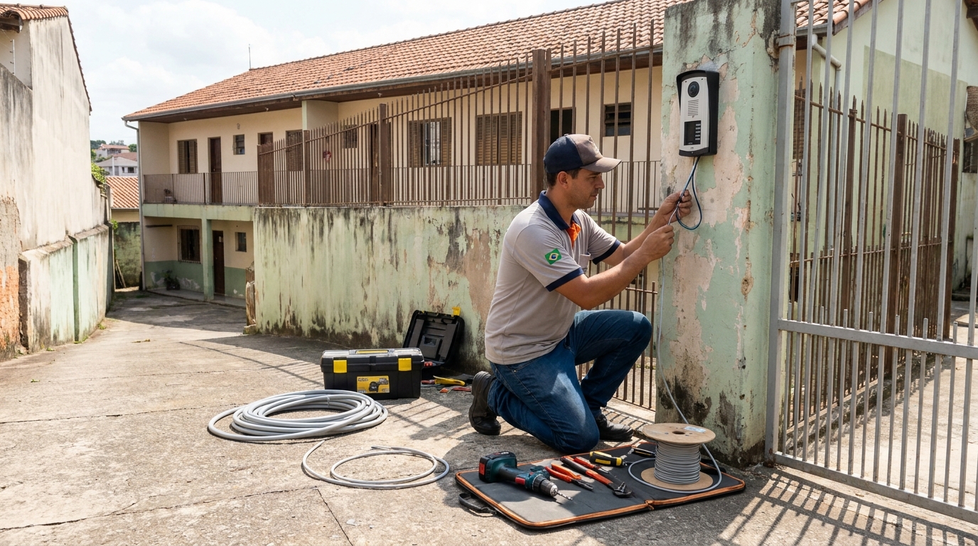 Instalação de Porteiro Eletrônico em Brasília, Cascavel‑PR