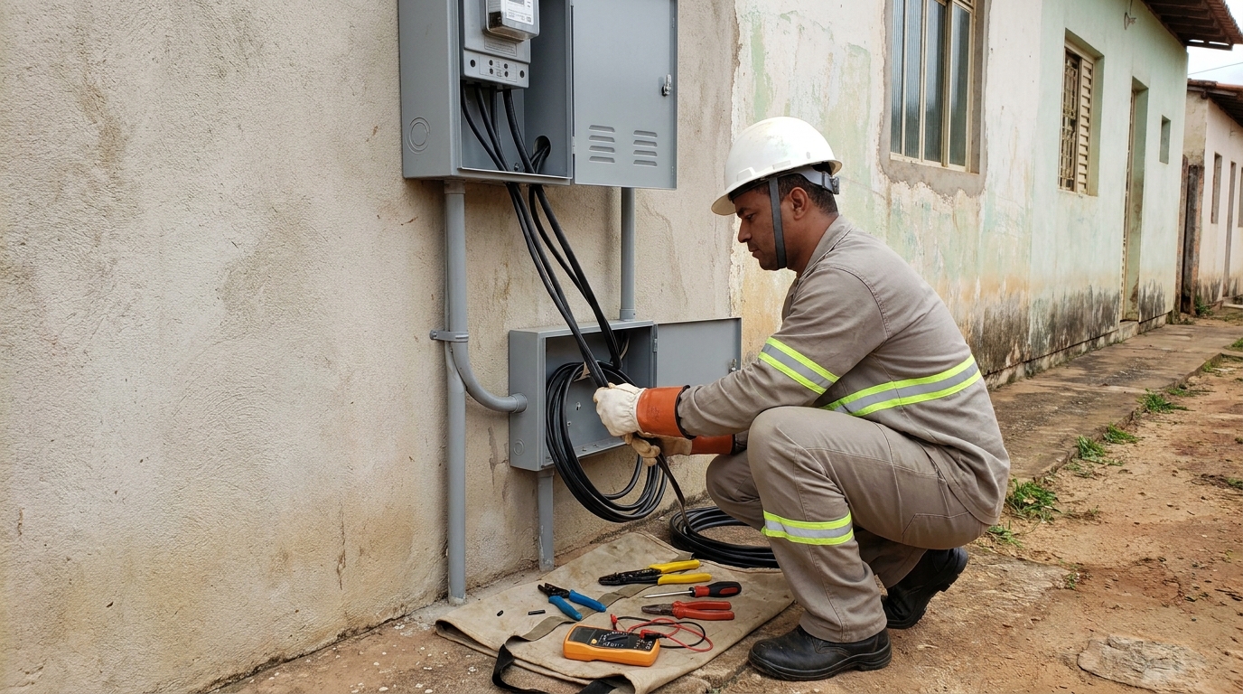 Regularização de Entrada de Energia em Cancelli, Cascavel‑PR
