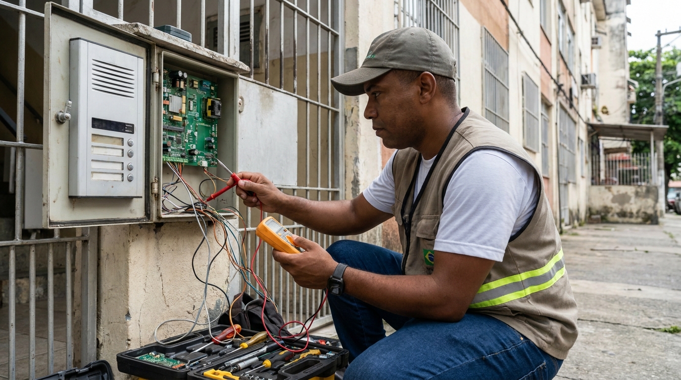 Reparo de Placa e Campainha em Cascavel‑PR