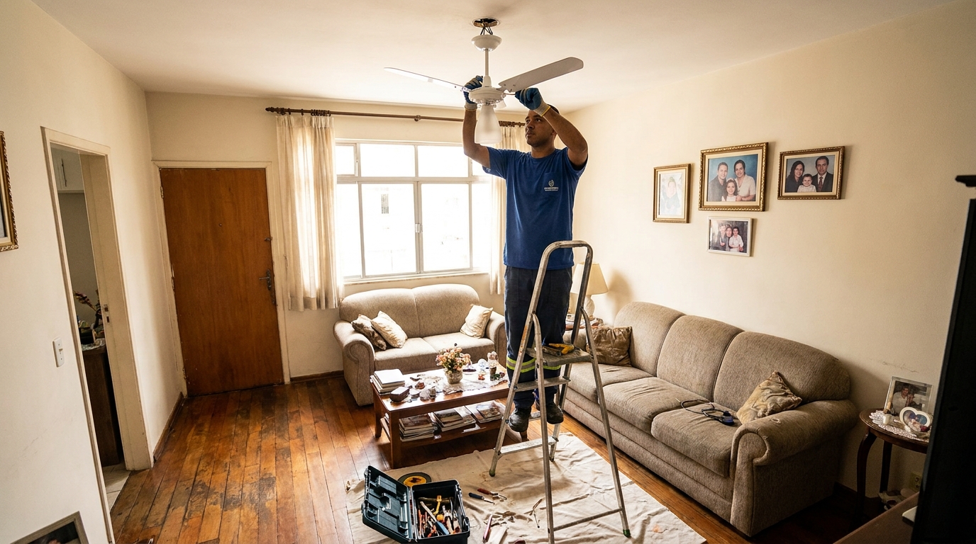 Substituição de Ventilador no Ciro Nardi, Cascavel‑PR